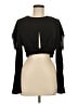 Essue 100% Polyester Black Long Sleeve Top Size M - photo 1