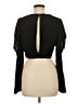 Essue 100% Polyester Black Long Sleeve Top Size M - photo 2