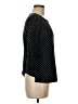Appleseeds Polka Dots Black 3/4 Sleeve Top Size M - photo 4