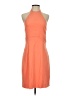 Gianni Bini Solid Orange Cocktail Dress Size 4 - photo 1