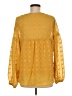 Unbranded Yellow Long Sleeve Blouse Size M - photo 2