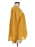 Unbranded Yellow Long Sleeve Blouse Size M - photo 4