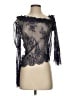 Majorelle Black 3/4 Sleeve Blouse Size XS - photo 1
