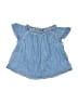 Gap 100% Cotton Blue Short Sleeve Top Size 3-6 mo - photo 1