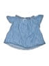Gap 100% Cotton Blue Short Sleeve Top Size 3-6 mo - photo 2