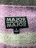 Major Label Group Stripes Pink Pullover Sweater Size L - photo 7