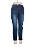 Harmony + Havoc Solid Blue Jeans Size 16 - photo 1