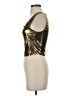 Shein 100% Polyester Gold Tube Top Size 4 - photo 5