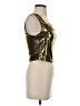 Shein 100% Polyester Gold Tube Top Size 4 - photo 4