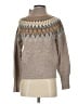 a loves a Chevron-herringbone Tan Pullover Sweater Size S - photo 1