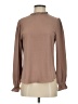 Mittoshop 100% Polyester Brown Long Sleeve Blouse Size S - photo 1
