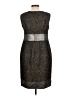 Ports 1961 Tweed Silver Cocktail Dress Size 10 - photo 2