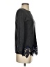 Vertical Design Gray Pullover Sweater Size S - photo 4