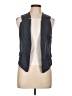 Zara Basic Gray Sleeveless Button-Down Shirt Size L - photo 1
