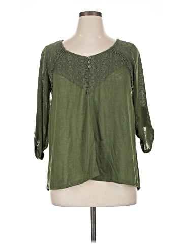 Signature Studio 3/4 Sleeve Blouse (view 1)