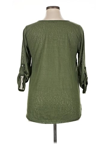 Signature Studio 3/4 Sleeve Blouse (view 2)