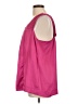 DKNY Jeans 100% Polyester Pink Sleeveless Blouse Size L - photo 5