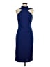 Bebe Solid Blue Cocktail Dress Size 10 - photo 1