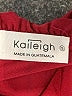 Kaileigh Solid Burgundy Jumpsuit Size S - photo 4