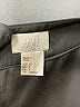 H&M 100% Polyester Solid Black Casual Dress Size 8 - photo 7