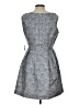 Zara Basic 100% Polyester Tweed Gray Casual Dress Size L - photo 2