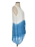 Celina 100% Rayon Blue Sleeveless Blouse Size S - photo 4