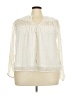 Old Navy Ivory Long Sleeve Blouse Size 2X - photo 1