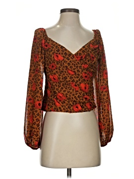 Astr The Label Long Sleeve Blouse