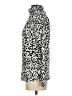 Joseph A. Animal Print Silver Turtleneck Sweater Size S - photo 5