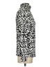 Joseph A. Animal Print Silver Turtleneck Sweater Size S - photo 4