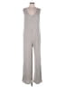 Shein 100% Polyester Metallic Gray Jumpsuit Size 12 - photo 1