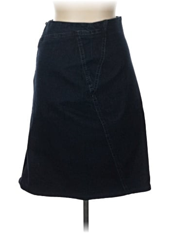 Pure Collection Denim Skirt (view 1)