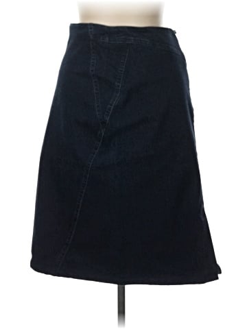 Pure Collection Denim Skirt (view 2)