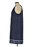 MICHAEL Michael Kors Print Blue Casual Dress Size L - photo 5