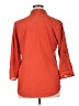 Halo 100% Polyester Orange 3/4 Sleeve Blouse Size XL - photo 2