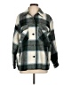 Zara Plaid Green Coat Size L - photo 1