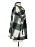 Zara Plaid Green Coat Size L - photo 4