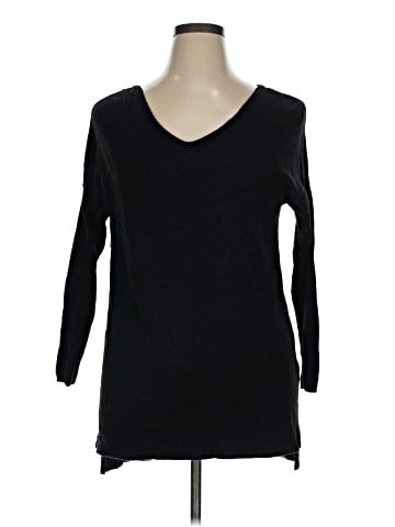 Joan Vass Pullover Sweater (view 1)