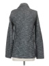 Topshop Chevron-herringbone Gray Blazer Size 4 - photo 2