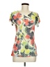 Cubism Green Short Sleeve Blouse Size M - photo 1
