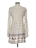 Assorted Brands Paisley Ivory Casual Dress Size S - photo 2