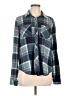 Eden & Olivia Teal Long Sleeve Polo Size L - photo 1