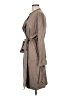 Mystree 100% Rayon Tan Trenchcoat Size M - photo 5