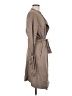 Mystree 100% Rayon Tan Trenchcoat Size M - photo 4