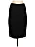 Donna Karan Collection Solid Black Wool Skirt Size 10 - photo 1