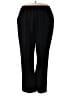 Alfred Dunner Solid Black Casual Pants Size 20 - photo 1