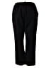 Alfred Dunner Solid Black Casual Pants Size 20 - photo 2