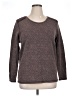 Northcrest Tweed Brown Pullover Sweater Size 1X - photo 1