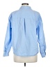 Maurices 100% Cotton Blue Long Sleeve Button-Down Shirt Size M - photo 2