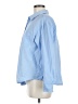 Maurices 100% Cotton Blue Long Sleeve Button-Down Shirt Size M - photo 5